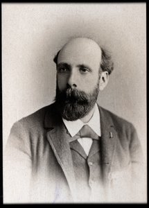 フランスの作曲家、ガストン・サルヴェイエ（1847-1916）の肖像。 作： French Photographer